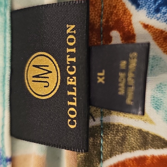 NWT JM Collection Petite Teal Dolman Sleeve Short Sleeve Boxy Tunic XL/XXL - Picture 9 of 11